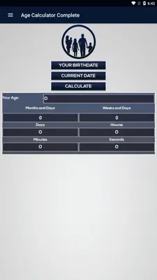 Age Calculator Complete android App screenshot 0